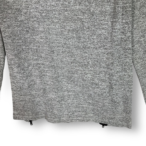 Rag & Bone Jean Camden Turtleneck Pullover Zip Detail Sz S Athleisure - Picture 9 of 11